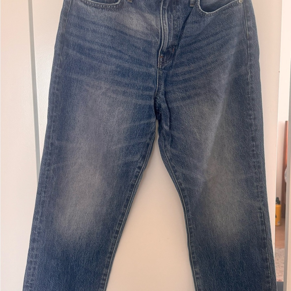 J. Crew Blue Straight Leg Jeans with Classic Denim Style